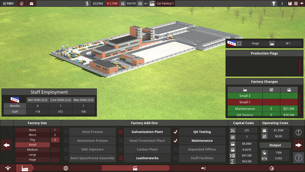 Automation - The Car Company Tycoon Game.