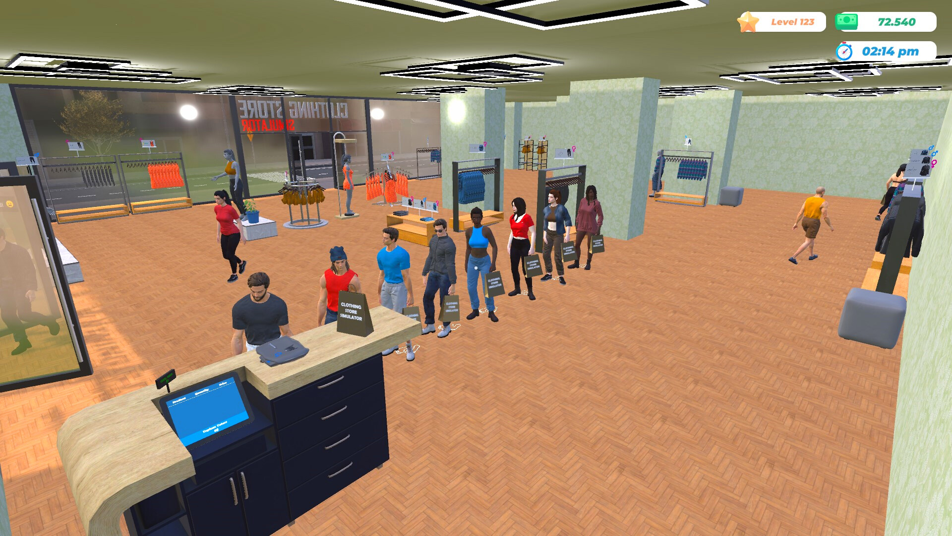 Clothing Store Simulator: Prologue screenshot #1