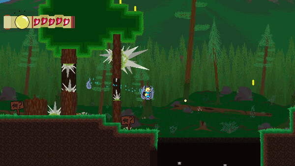 Скриншот 1 из игры Mizuki and the Crimson Moon