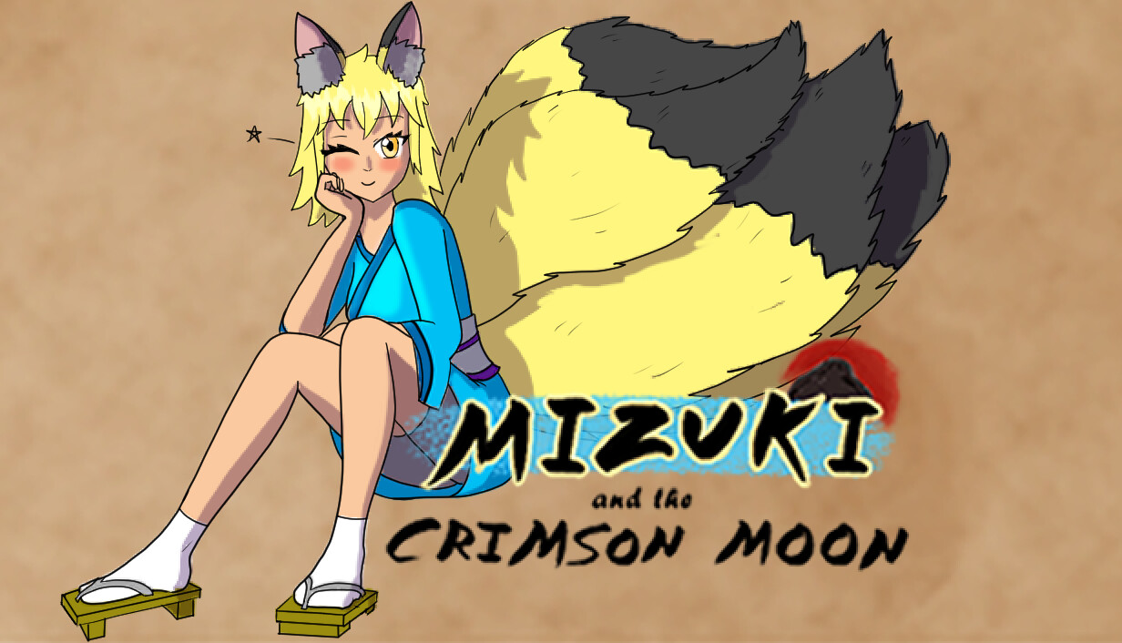 Mizuki and the Crimson Moon cover art