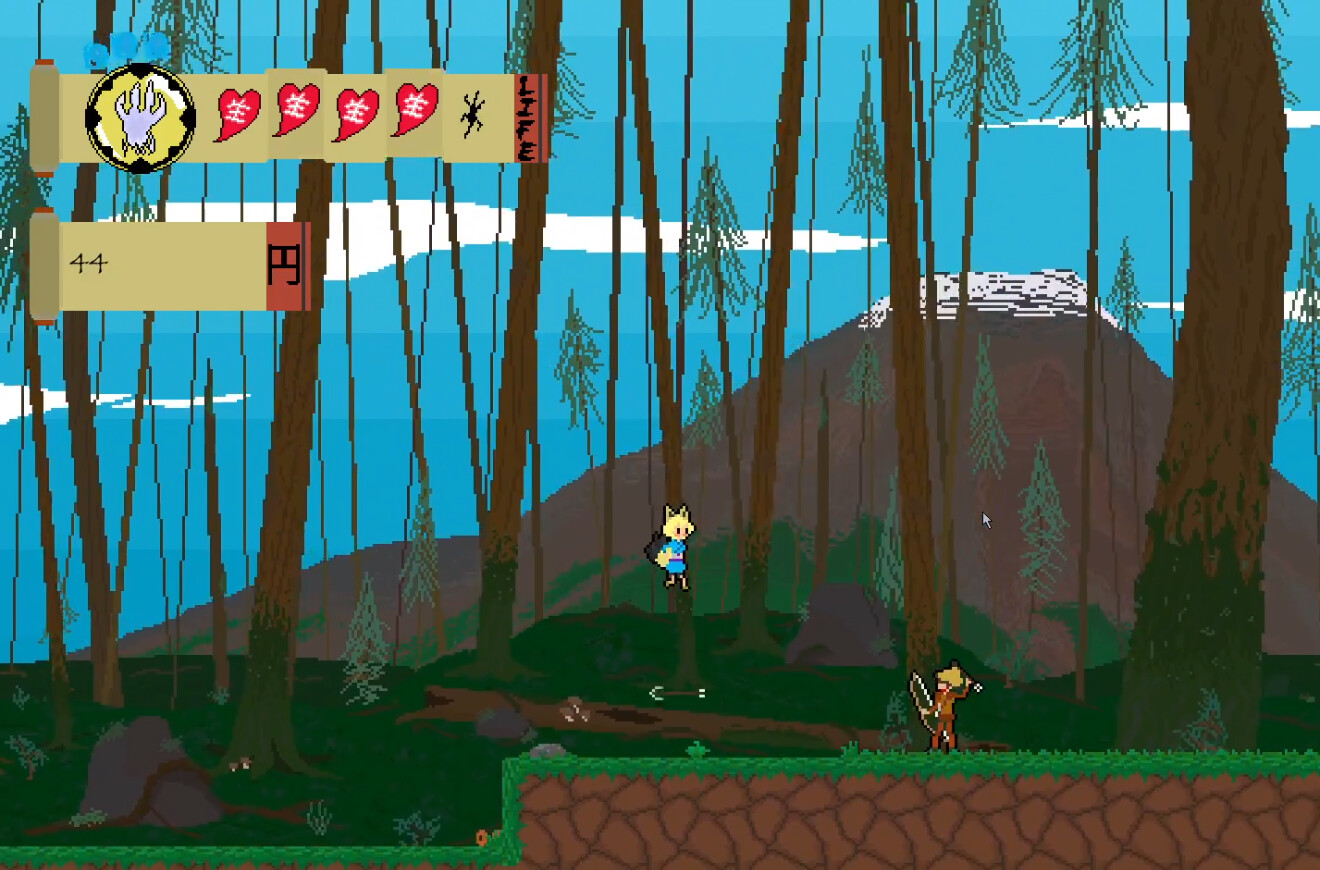 Mizuki and the Crimson Moon screenshot #1