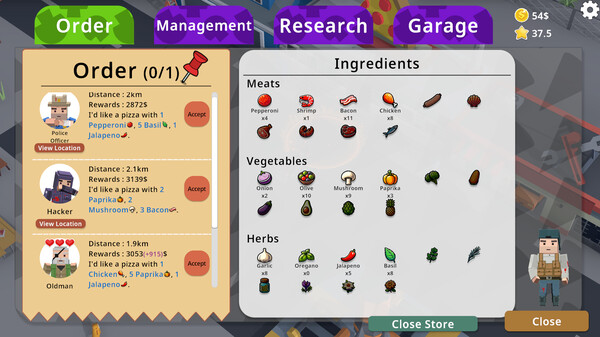 Zompizza Screenshot
