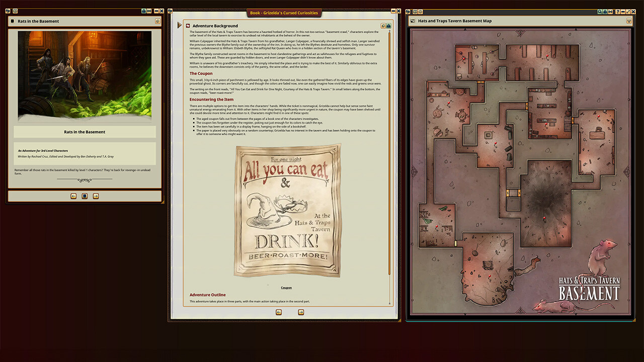 Fantasy Grounds - Grizelda's Cursed Curiosities screenshot 1