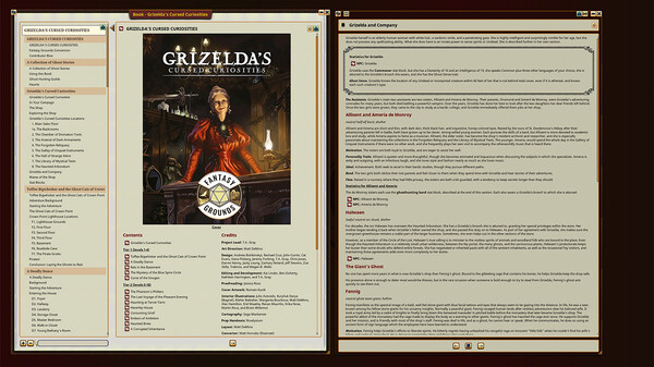Fantasy Grounds - Grizelda's Cursed Curiosities