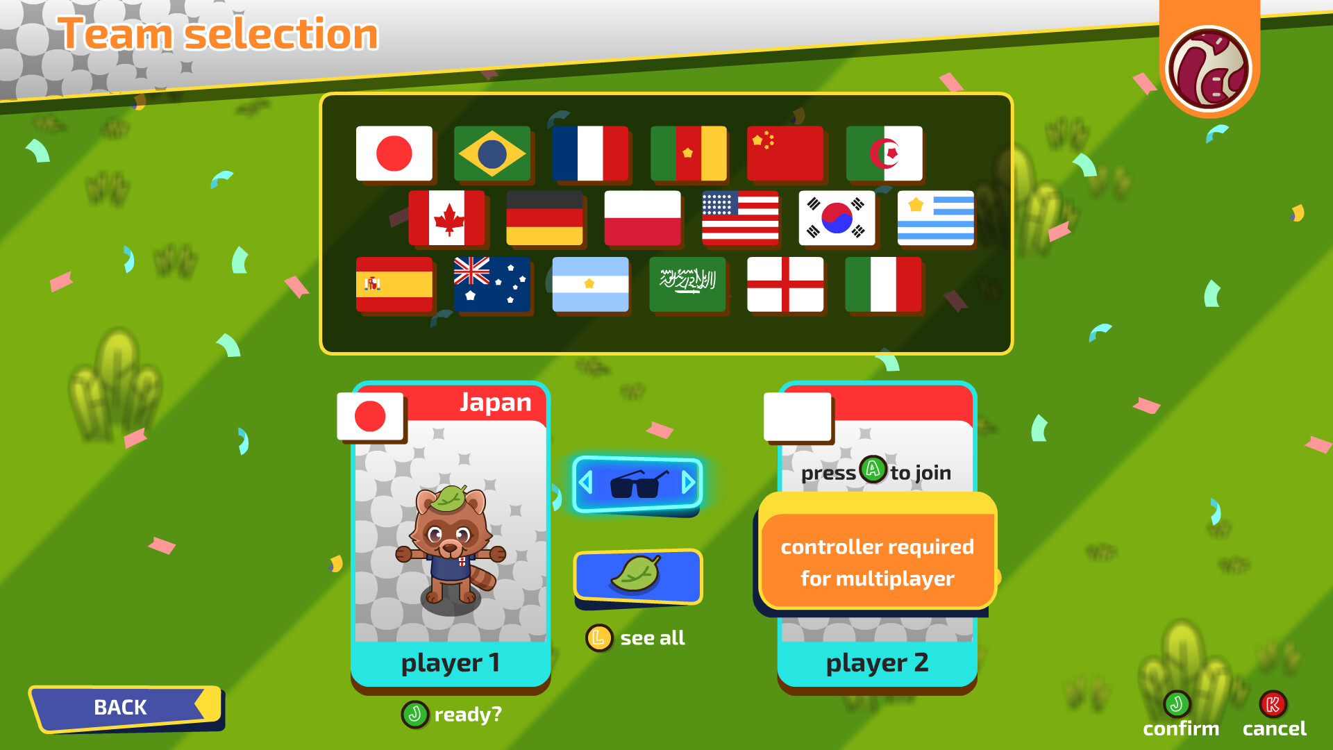 Super Animal Soccer screenshot #1