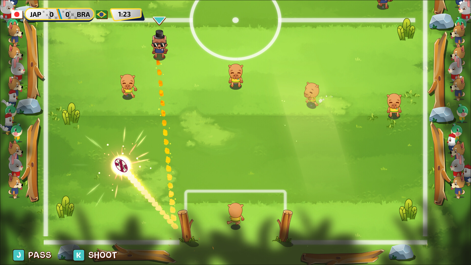 Super Animal Soccer screenshot #2
