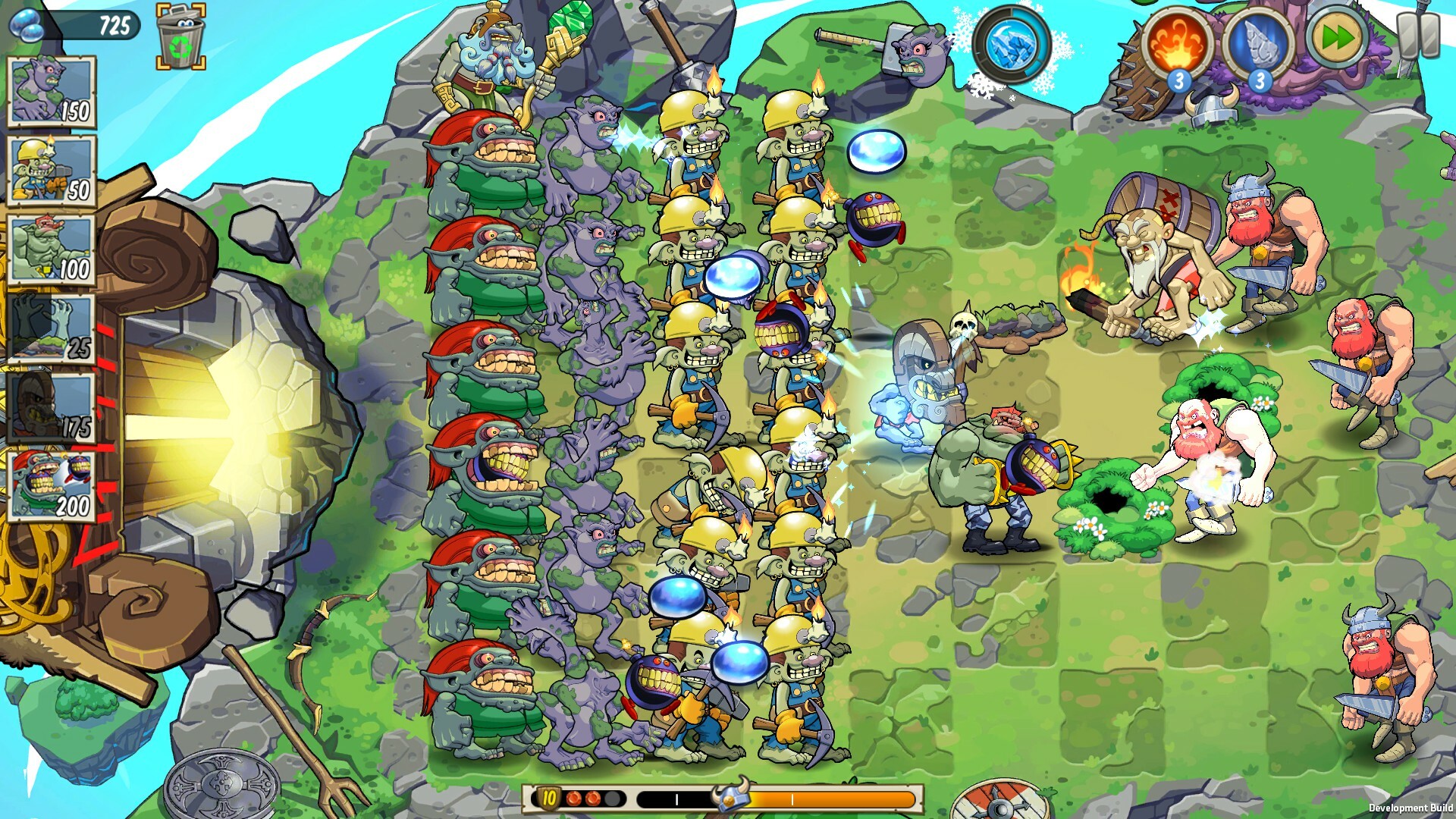 Trolls vs Vikings: Reborn gameplay screenshot 1