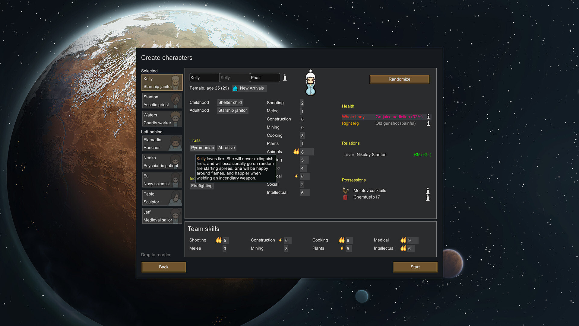#3. RimWorld (Steam) De: Ludeon Studios