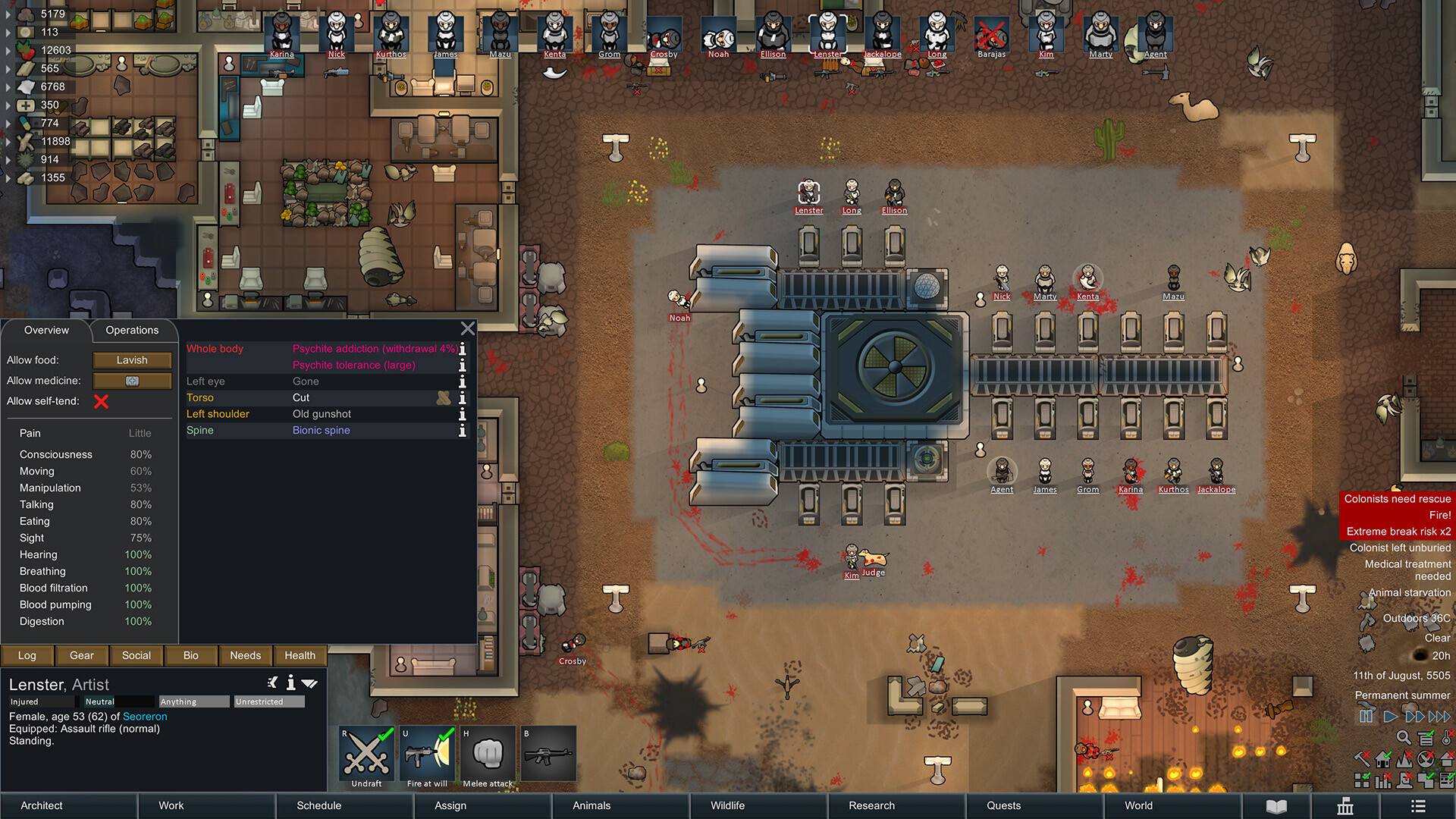 #7. RimWorld (Steam) От: Ludeon Studios