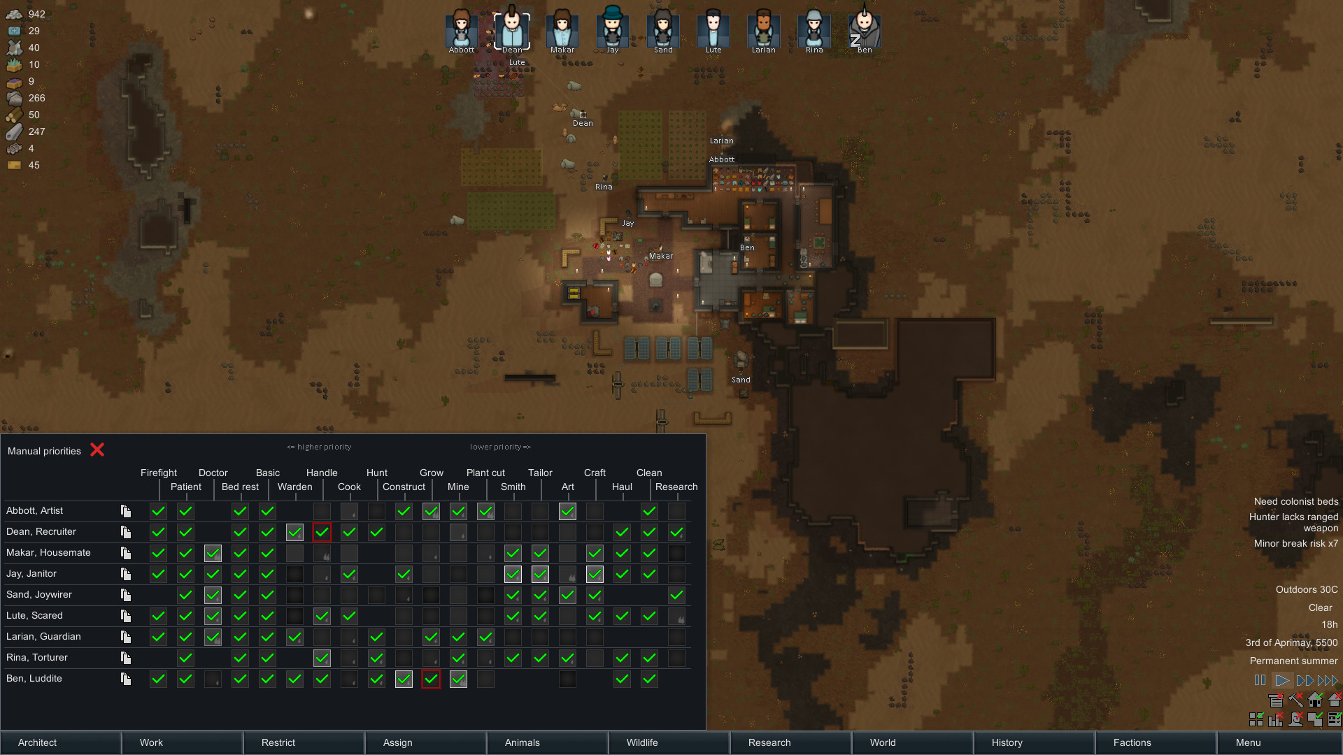 screenshot of RimWorld 12