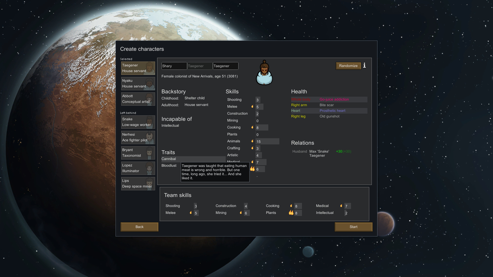 screenshot of RimWorld 5