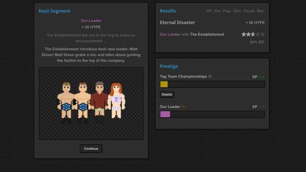 Journey of Wrestling game for windows Pc 1