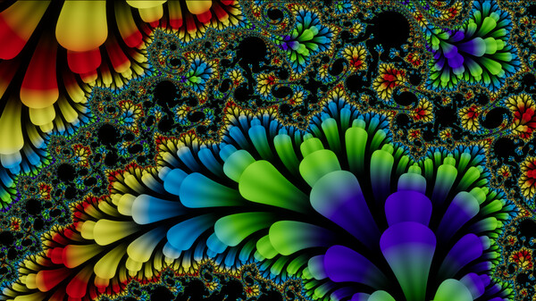 AI-VJ - Live Fractal Visuals