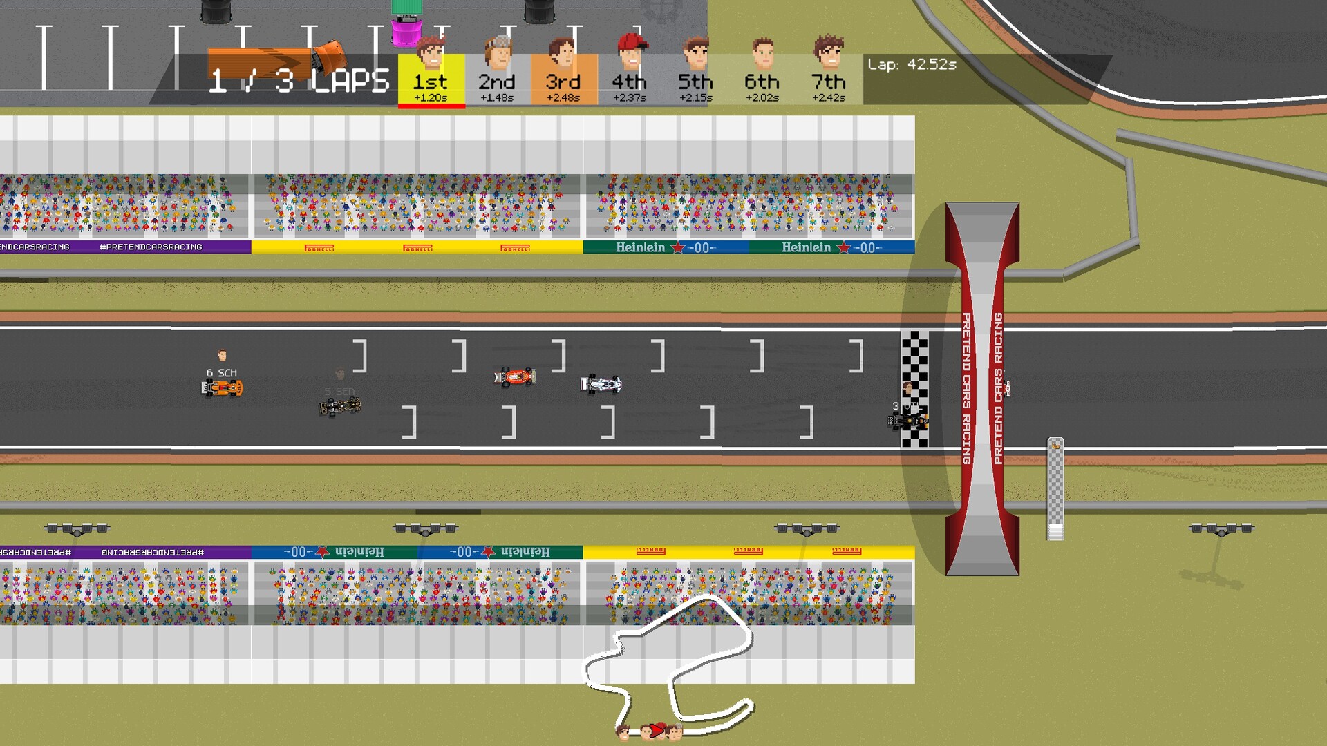 Pretend Cars Racing 2 screenshot #9