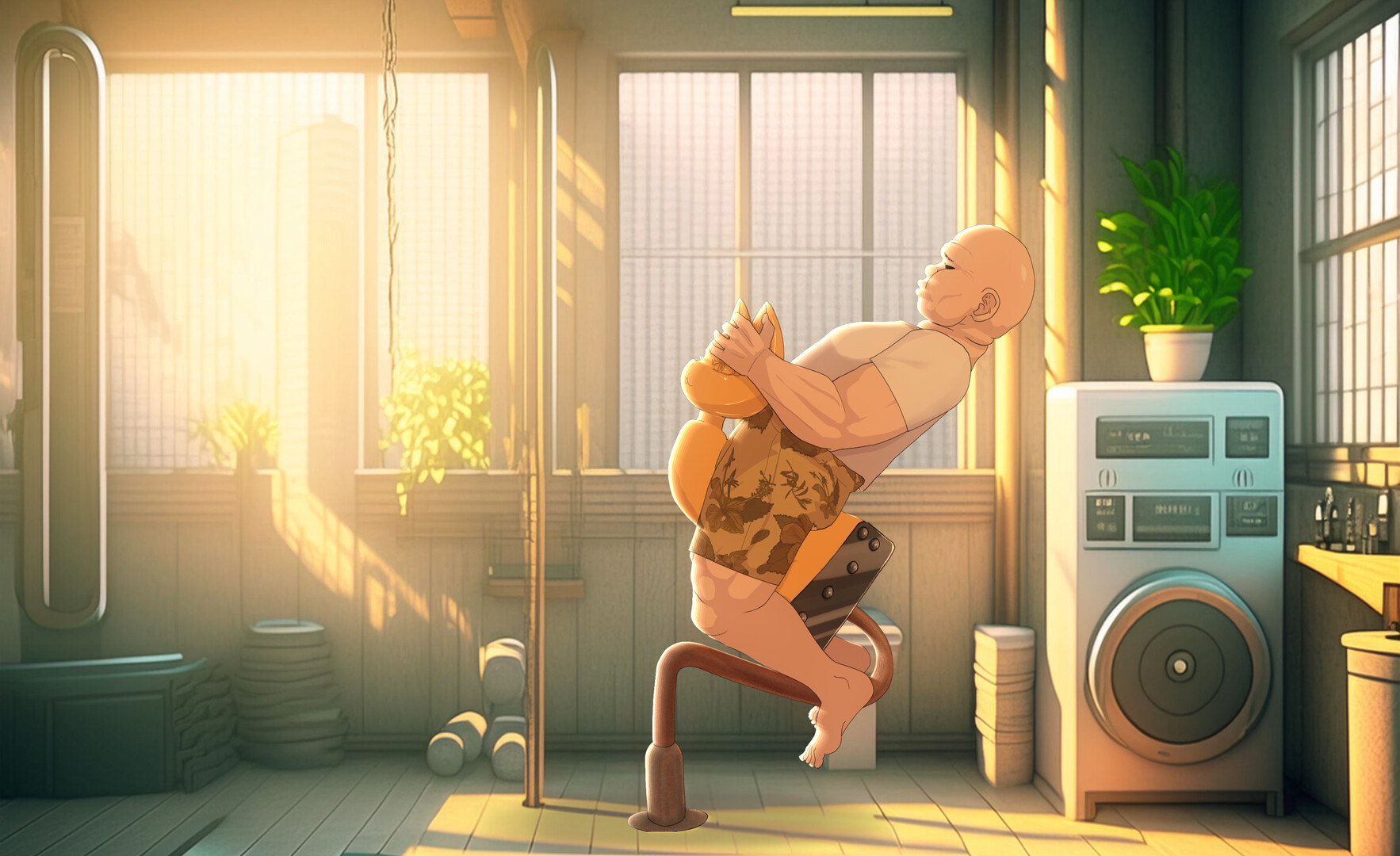 エクササイズシミュレーターVol1 -猫型ロデオマシンでハッスル大運動会- screenshot #1