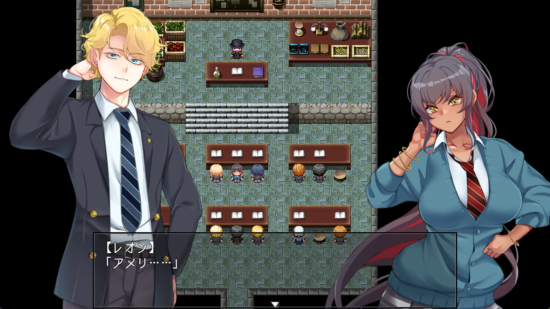 Amelie falls over and over again ~ An endless week in Magic Academy screenshot 4