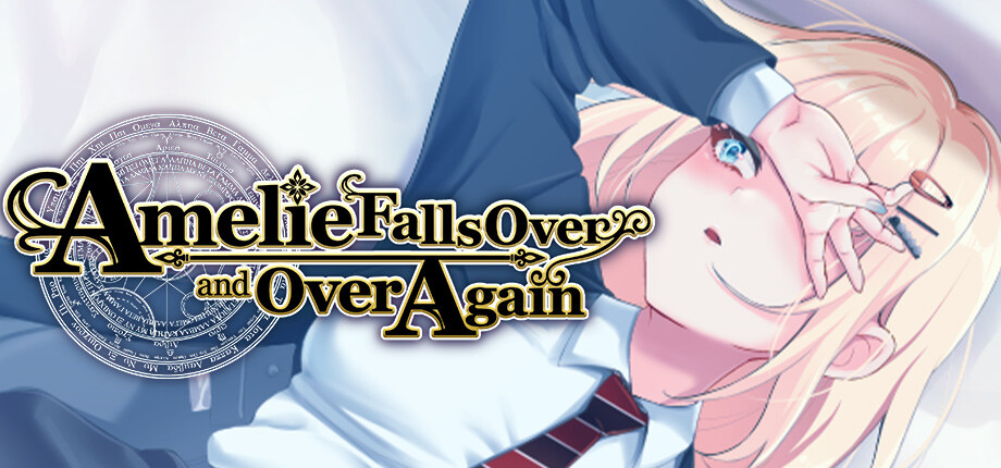 Amelie falls over and over again ~ An endless week in Magic Academy cover art