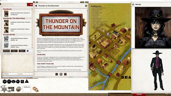 Fantasy Grounds - Savage Saturday Cinema: Thunder on the Mountain