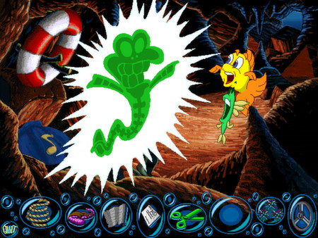 Freddi Fish 2: The Case of the Haunted Schoolhouse-游戏截图