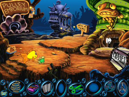 Freddi Fish 2: The Case of the Haunted Schoolhouse-游戏截图