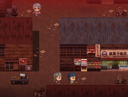 RPG Maker MV - SERIALGAMES Living Good City Tileset - 80's Scene SET