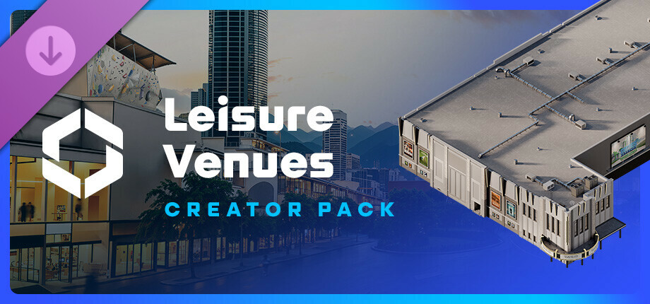 Cities: Skylines II - Creator Pack: Leisure Venues cover art