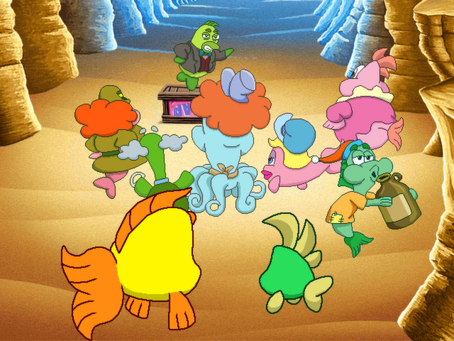 Freddi Fish 5 featuring Mess Hall Mania®: The Case of the Creature of Coral Cove