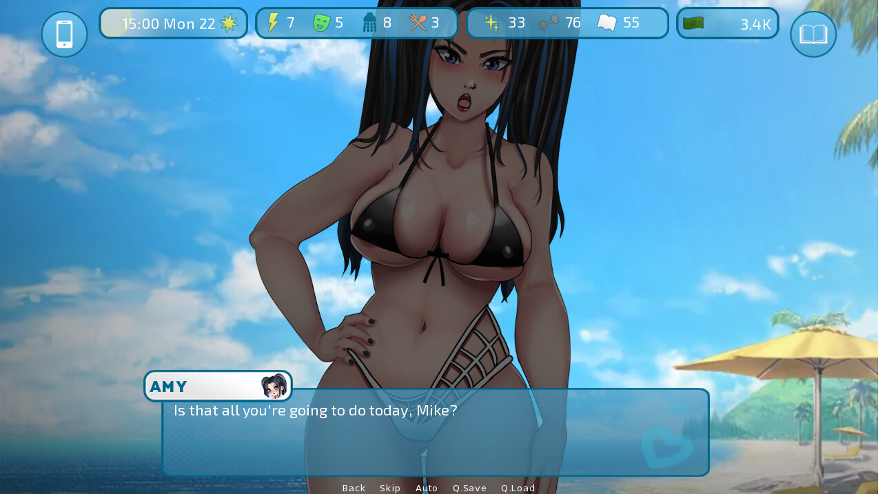 Love and Sex: Second Base - For A Fistful Of Waifu screenshot