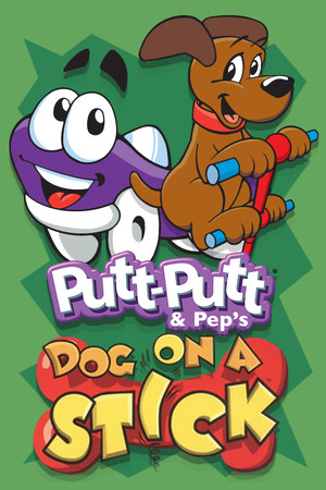 Putt-Putt and Pep's Dog on a Stick cover art