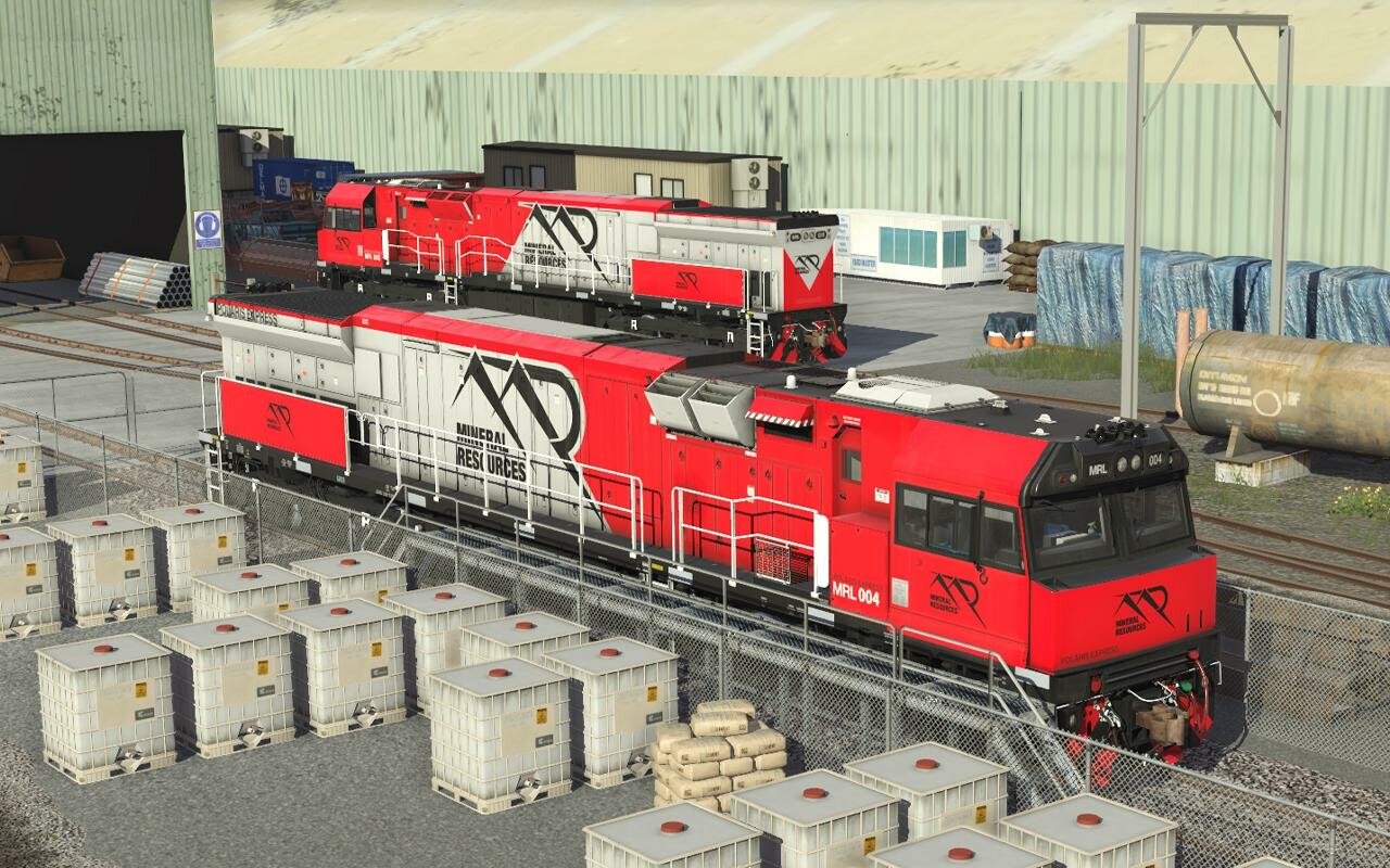 Trainz 2022 DLC - C44aci Locomotive - ARG/Mineral Resources Pack Featured Screenshot #1