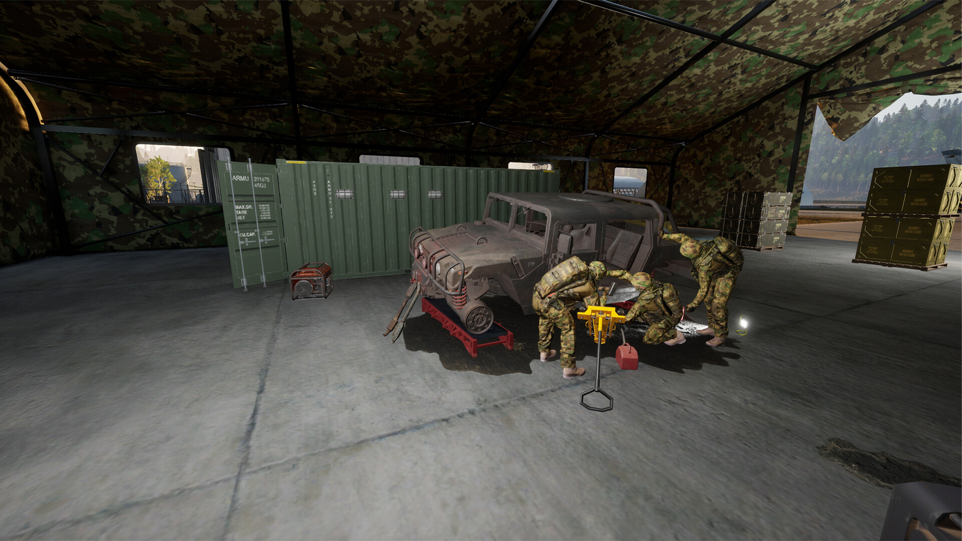Military Logistics Simulator screenshot screenshot 2