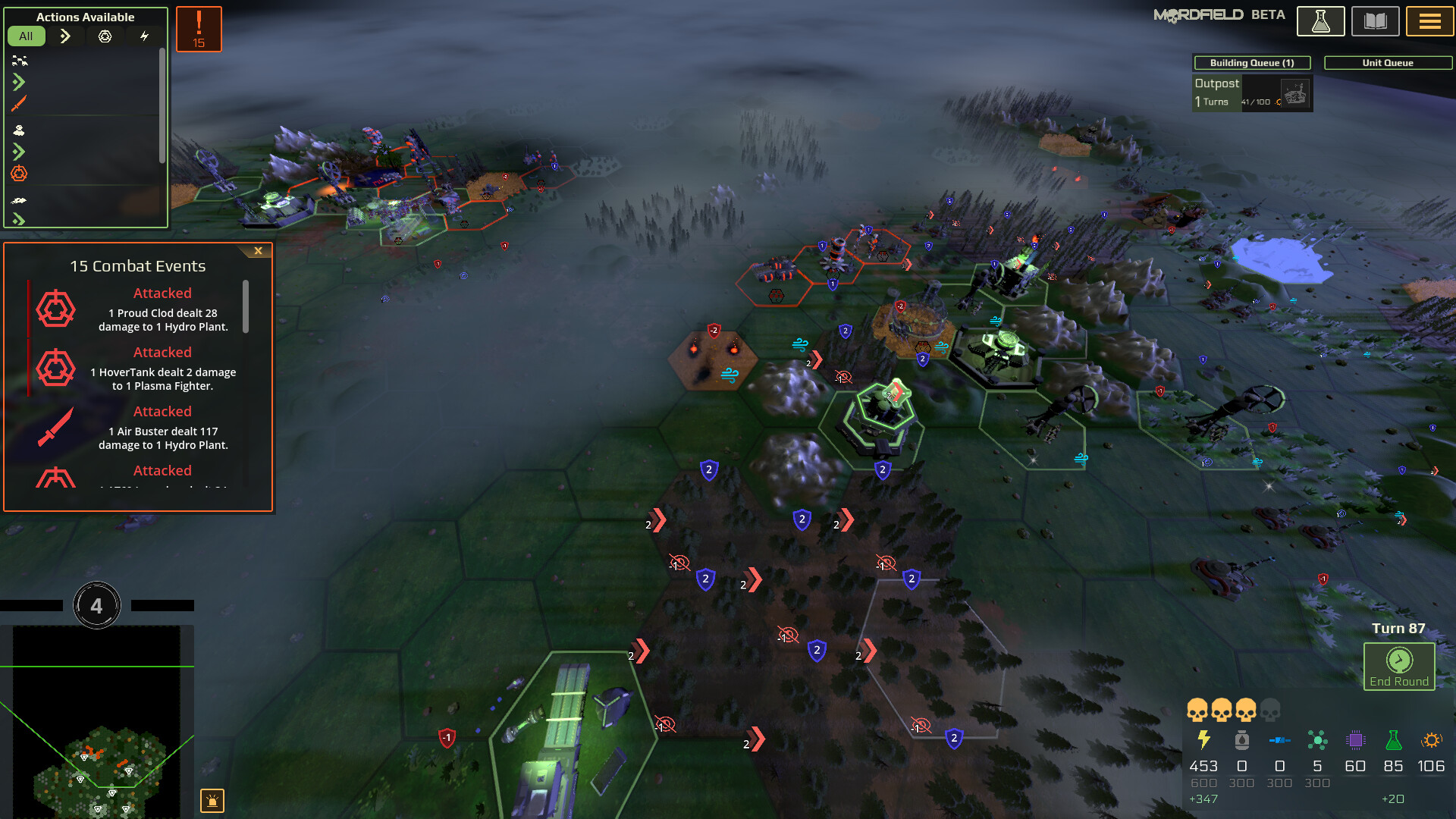 Mordfield Command screenshot screenshot 13