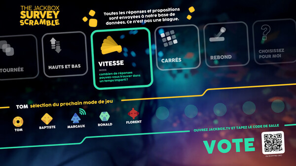 Capture d'écran 1 de The Jackbox Survey Scramble