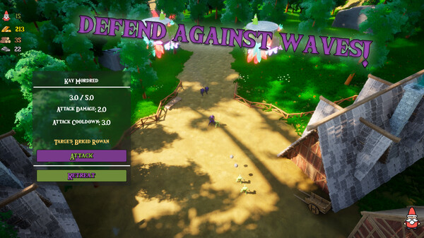 Скриншот 2 из игры Knightly Gnomes