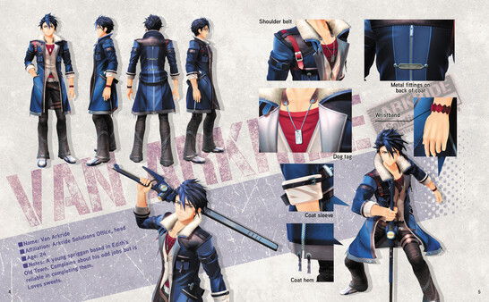 The Legend of Heroes: Trails through Daybreak - Mini Art Book
