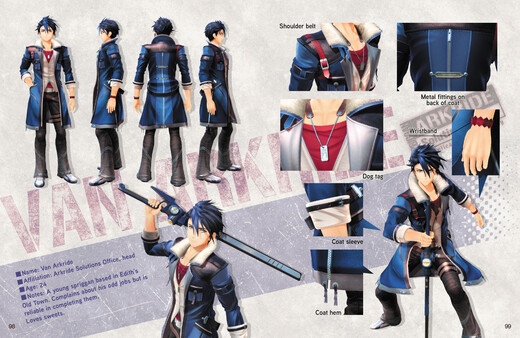 The Legend of Heroes: Trails through Daybreak - Art Book