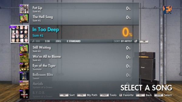 Rocksmith® 2014 – Sum 41 - “In Too Deep”