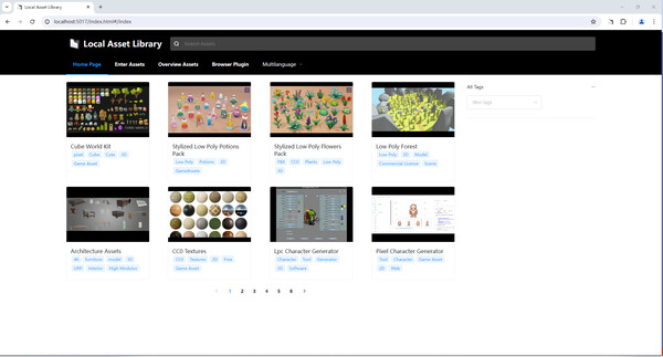 Local Asset Library — скриншот 1