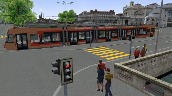OMSI 2 Add-on Zürich Tram Linie 11 — скриншот 33