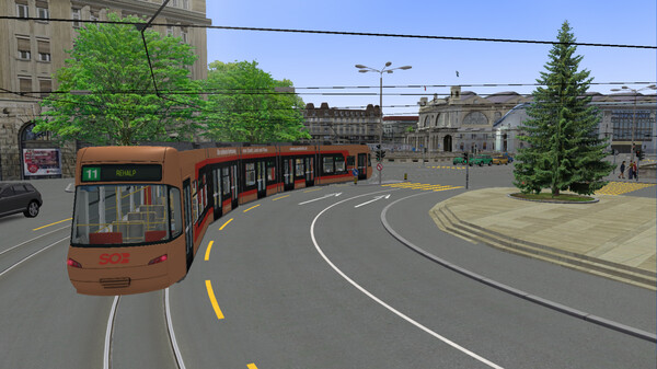 OMSI 2 Add-on Zürich Tram Linie 11 — скриншот 12