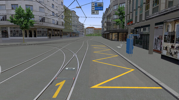 OMSI 2 Add-on Zurich Tram Line 11 screenshot 7
