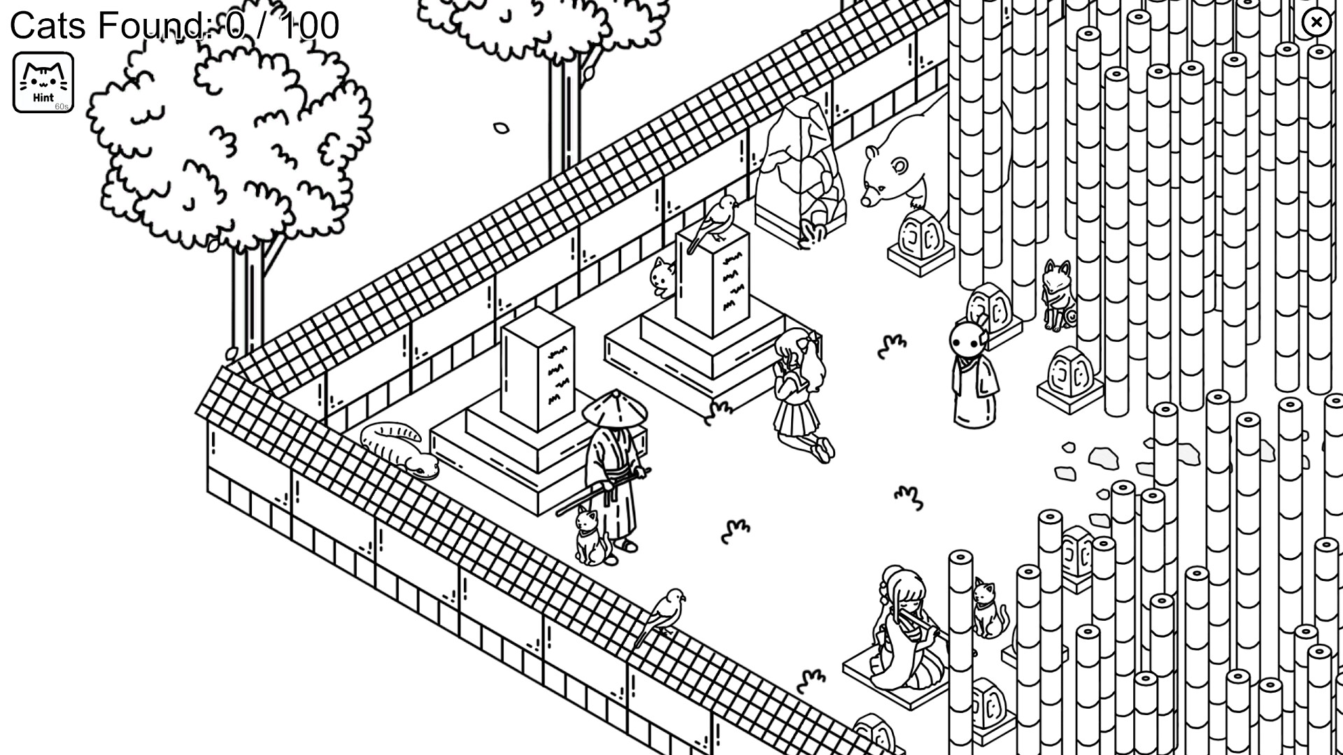 Hidden Felines: Japanese Village screenshot #4