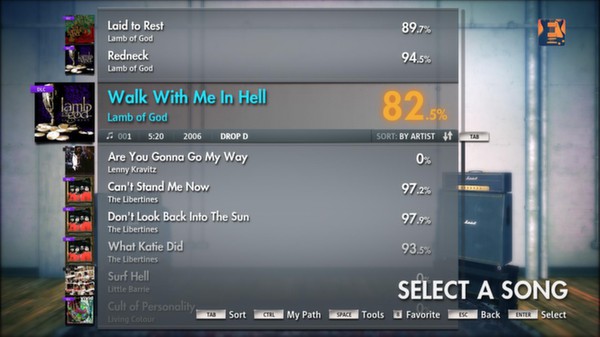 Rocksmith® 2014 – Lamb of God - “Walk With Me In Hell”