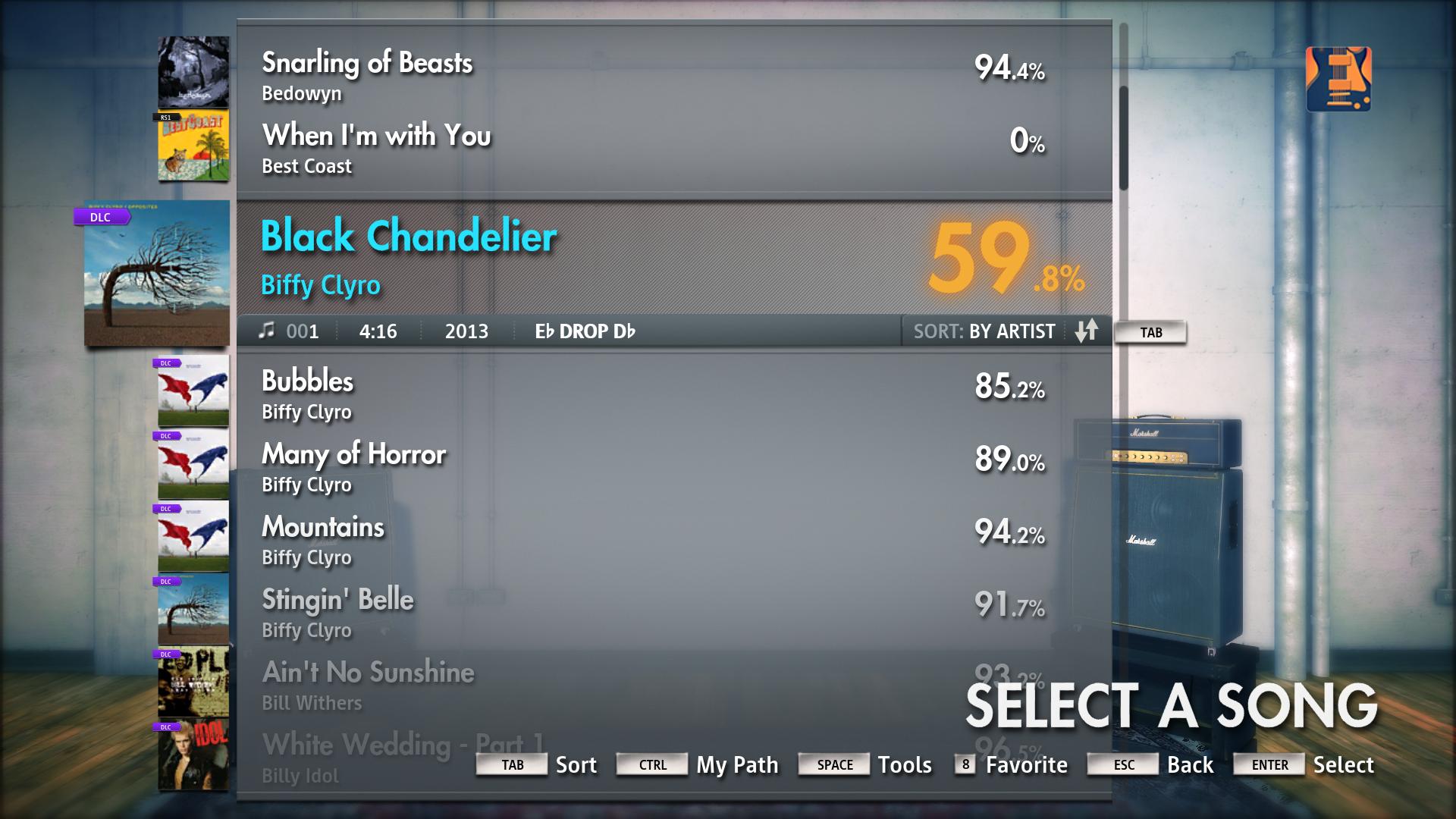 Rocksmith® 2014 – Biffy Clyro - “Black Chandelier” Featured Screenshot #1