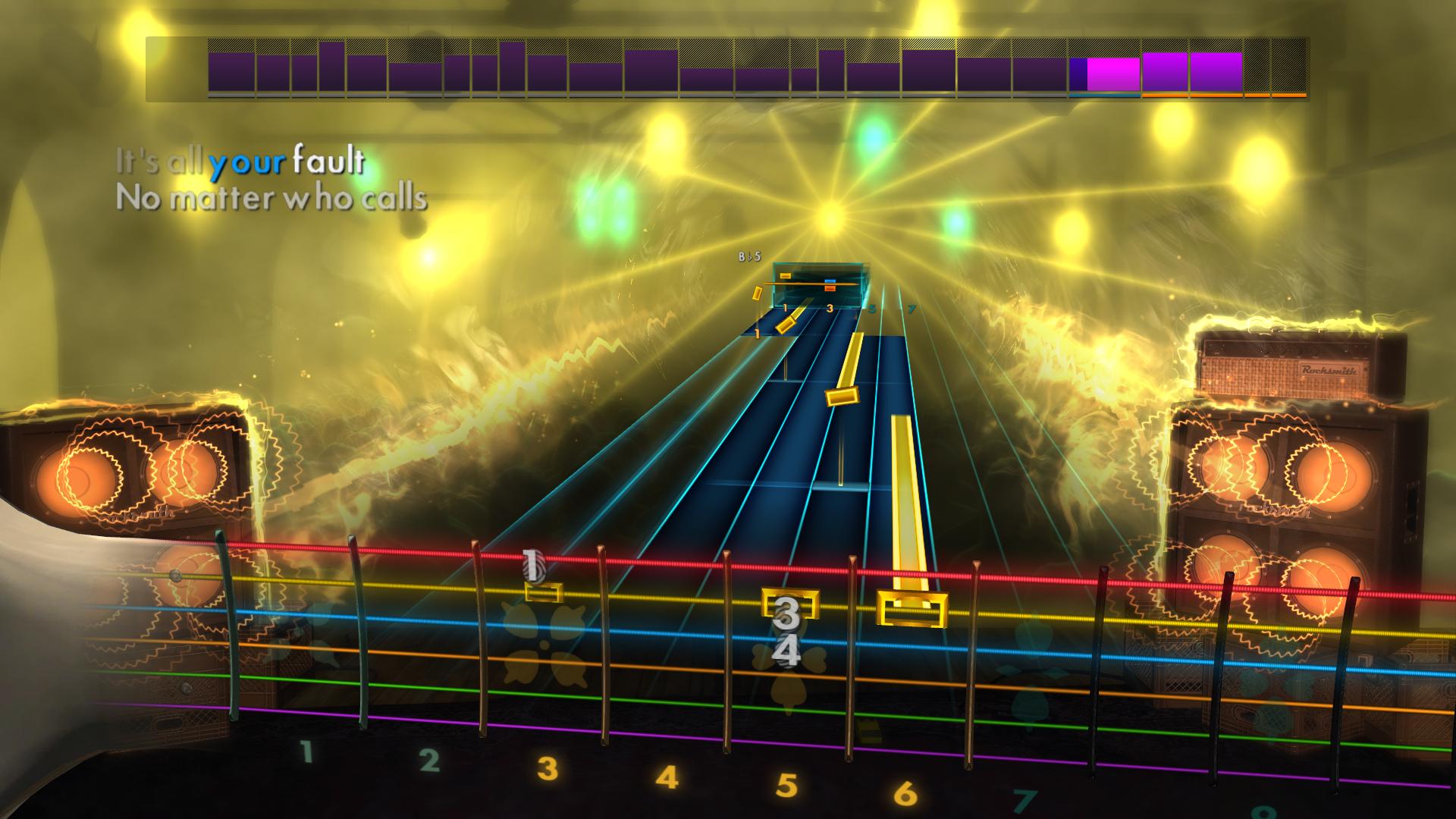 Rocksmith 2014 No Doubt - Spiderwebs screenshot thumbnail screenshot 2