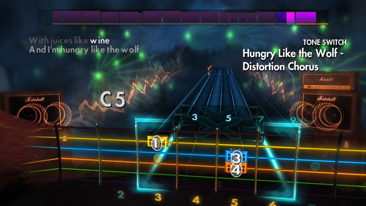 Rocksmith® 2014 – Duran Duran - “Hungry Like the Wolf” Featured Screenshot #1