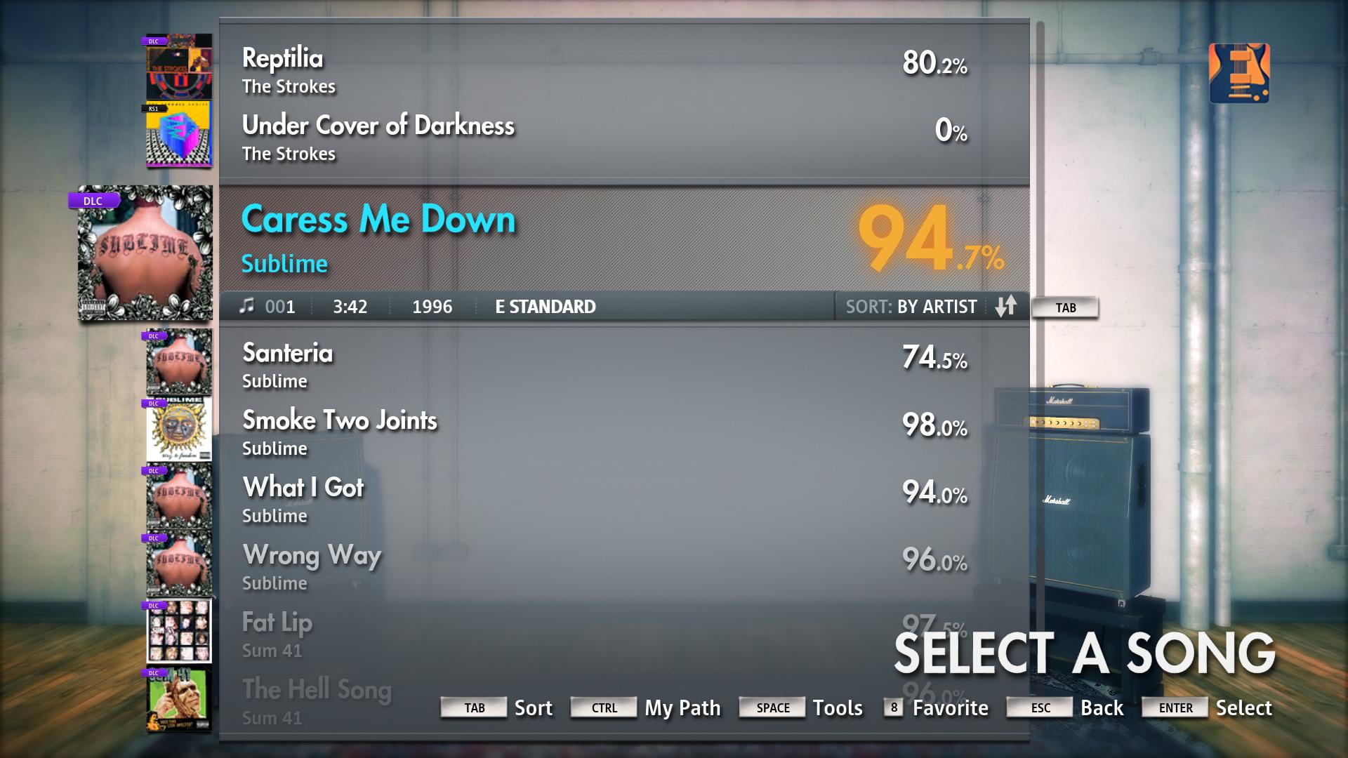 Rocksmith 2014 Sublime - Caress Me Down screenshot screenshot 4