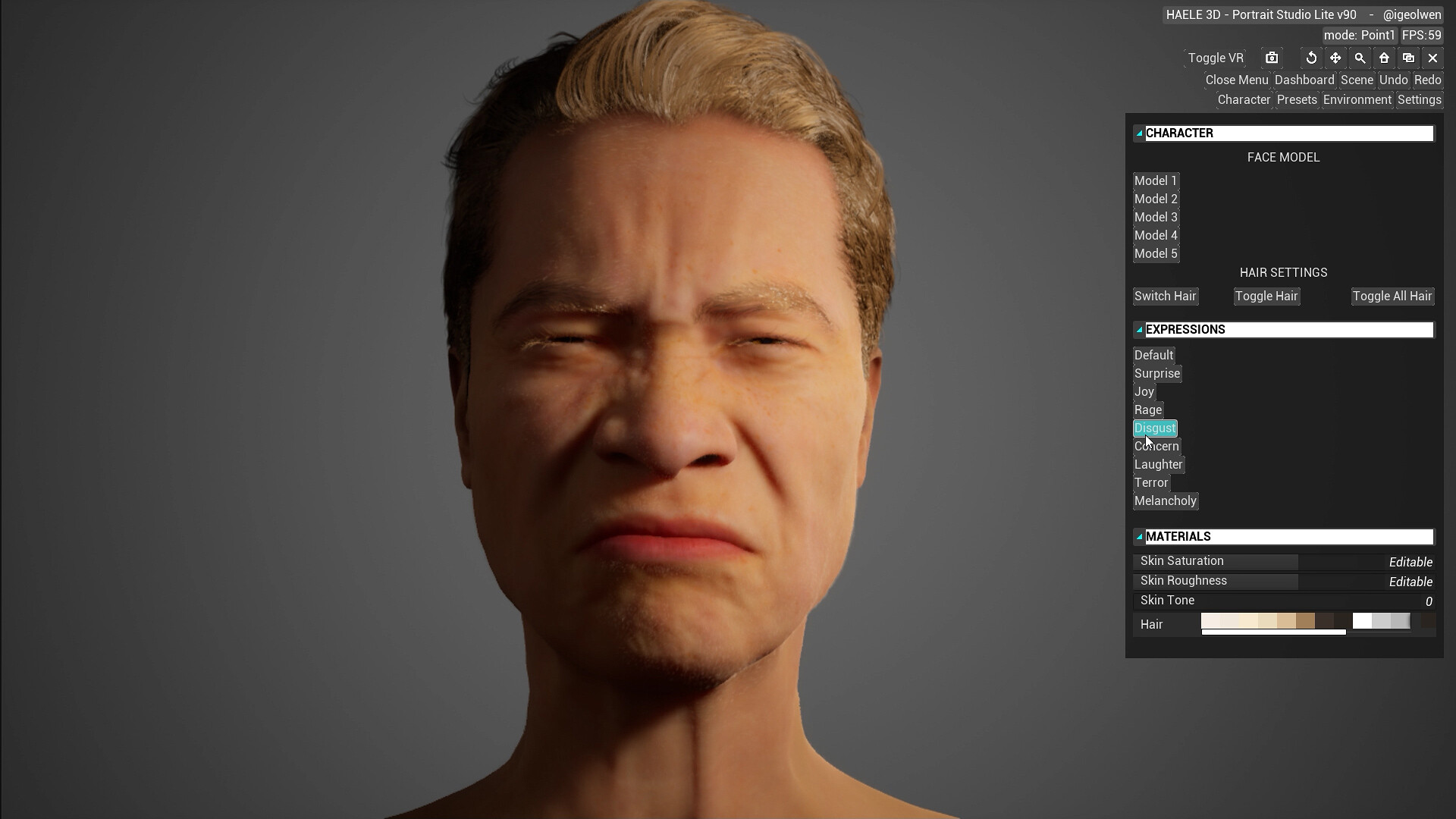 HAELE 3D - Portrait Studio Lite - Drawing References screenshot 5