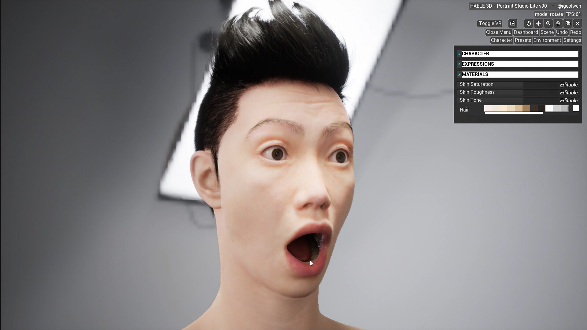 HAELE 3D - Portrait Studio Lite - Drawing References screenshot 9