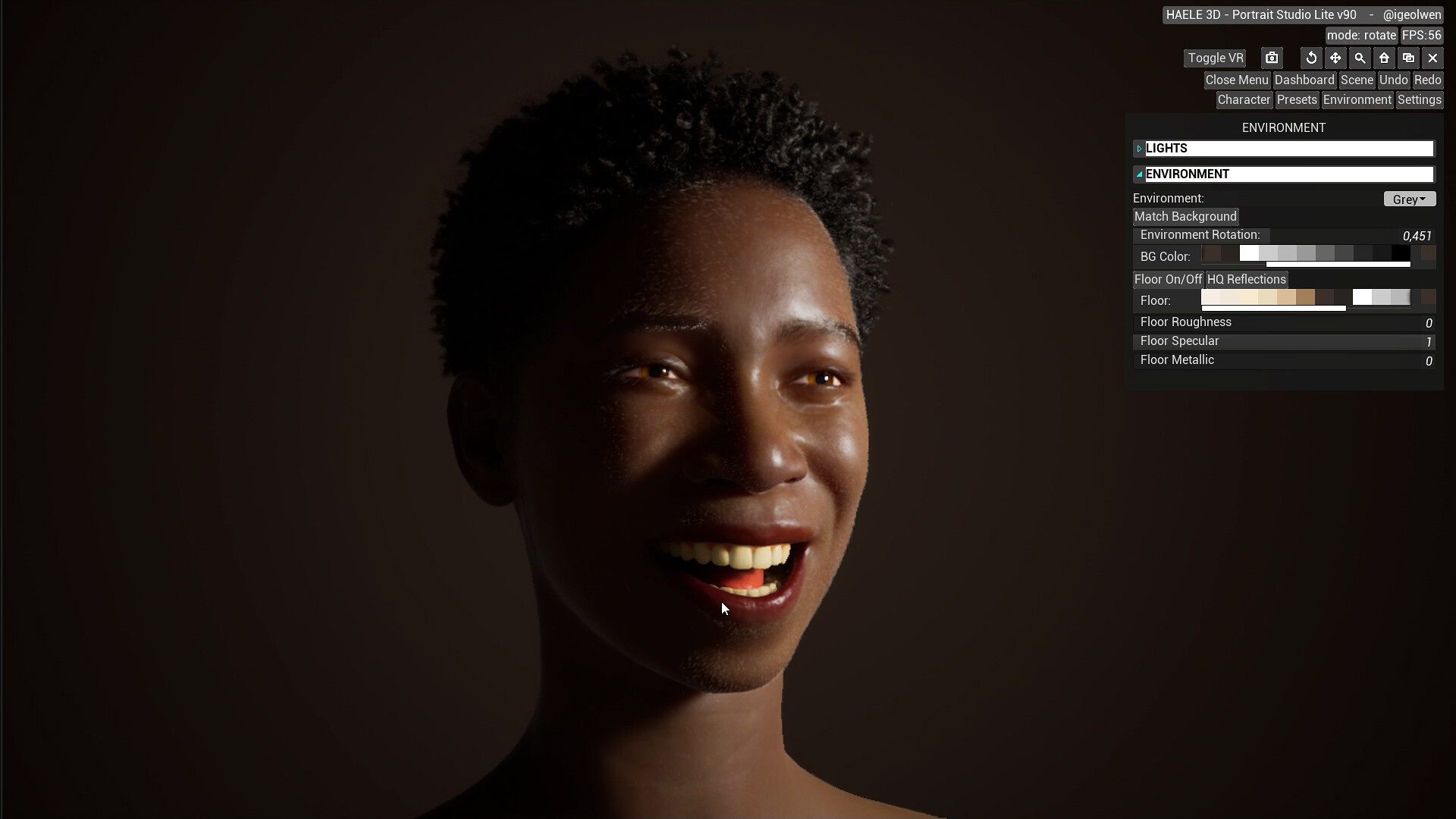 HAELE 3D - Portrait Studio Lite - Drawing References screenshot 1
